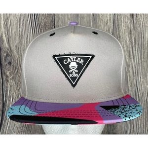 Cayler & Son 90s Snapback Hat Cap Hip Hop Abstract